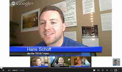 Hans Schoff hanging out
